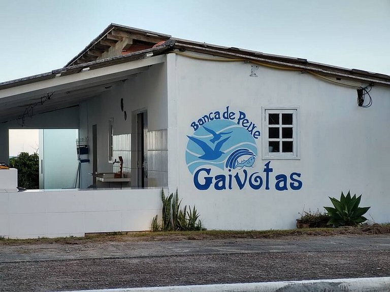 Gaivotas · Para você, toda a comodidade da beira da praia.
