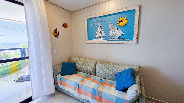 Gaivotas · Para você, toda a comodidade da beira da praia.